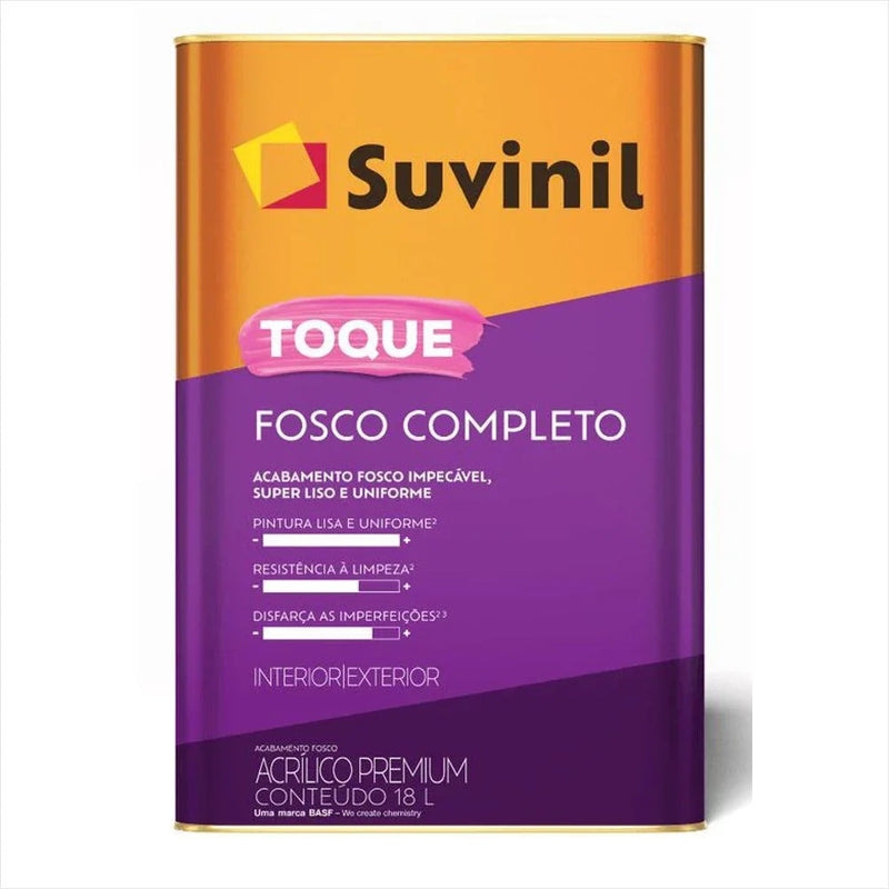 Tinta Toque Fosco Completo Branco 18 Litros Suvinil
