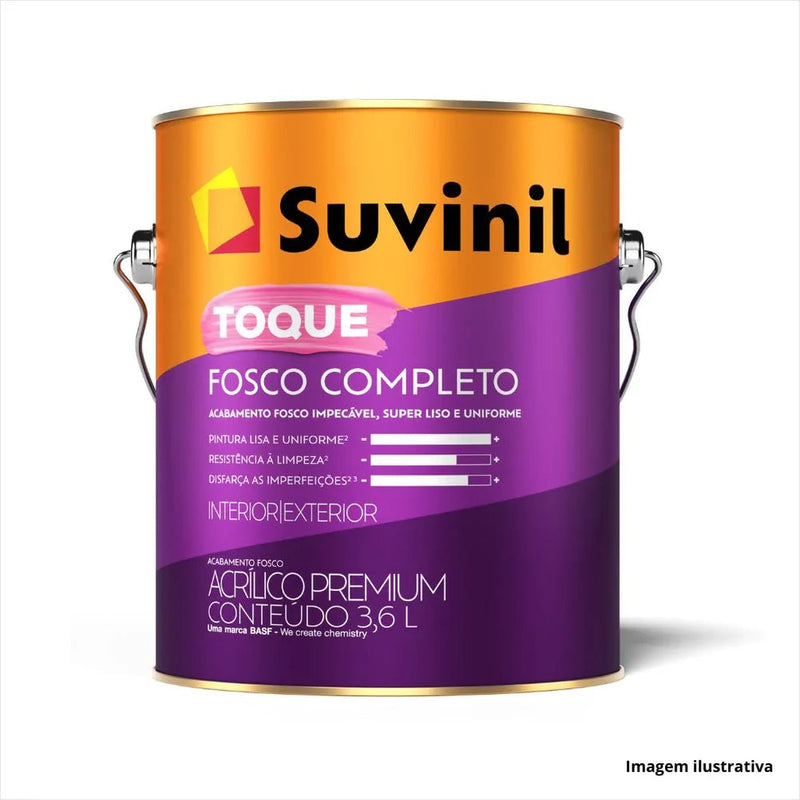 Tinta Toque Fosco Branco 3,6 Litros Suvinil