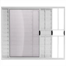 Veneziana Linha Modular Branca 1,20x1,20 3 Folhas com Grade Esal